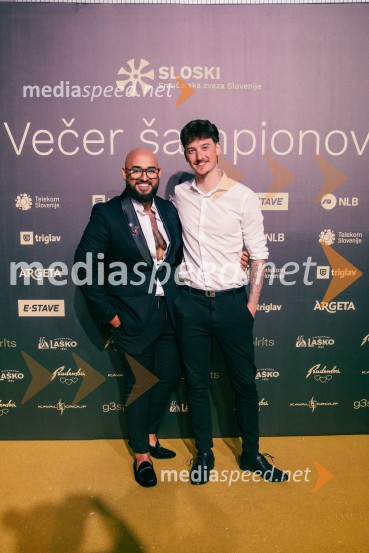  Tilen Lotrič, pevec;  ... Večer šampionov 2025, Smučarska zveza Slovenije