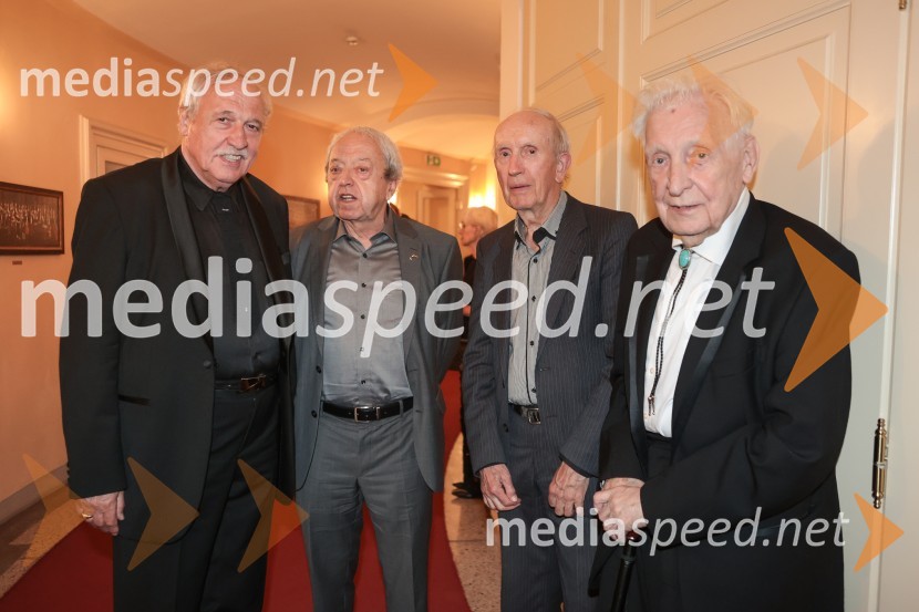 prof. Tomaž Habe, profesor;  Jani Golob, skladatelj;  Alojz Ajdič, skladatelj;  Pavel Mihelčič, skladateljManon Lescaut, premiera opere v SNG Opera in balet Ljubljana