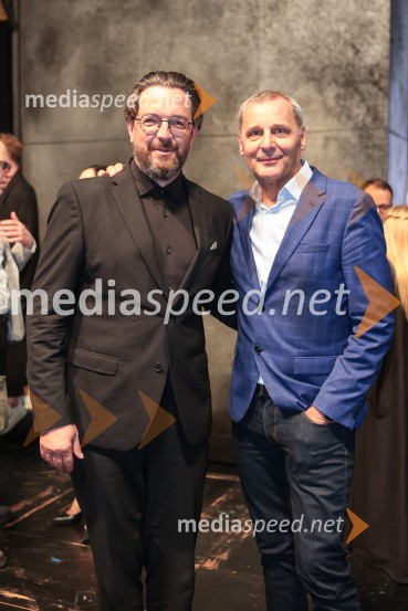  Marko  Hribernik, direktor SNG Opera in balet Ljubljana;  Danilo Rošker, direktor SNG MariborManon Lescaut, premiera opere v SNG Opera in balet Ljubljana