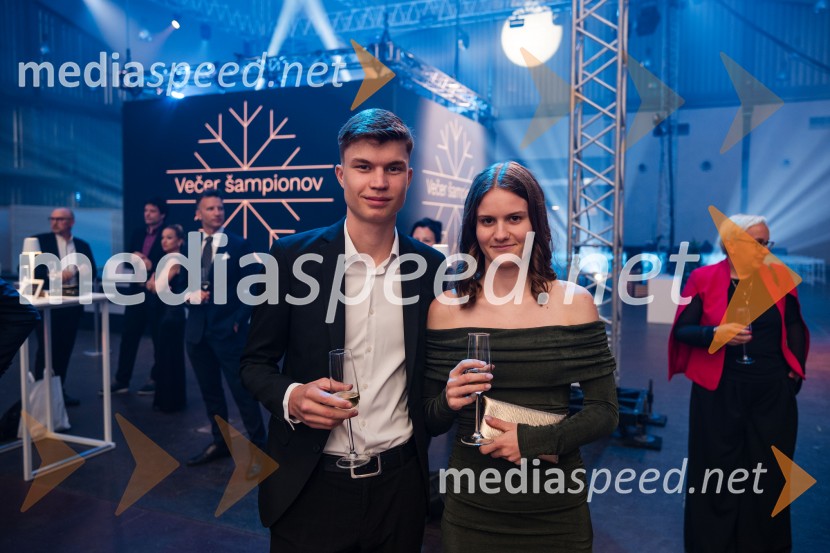  Rok Masle, smučarski skakalec;  Ema Volavšek, nordijska kombinatorkaVečer šampionov 2025, Smučarska zveza Slovenije