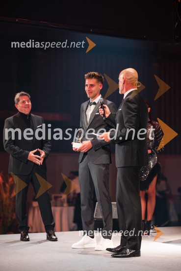  Timi Zajc, smučarski skakalec;  Peter Poles, televizijski voditeljVečer šampionov 2025, Smučarska zveza Slovenije