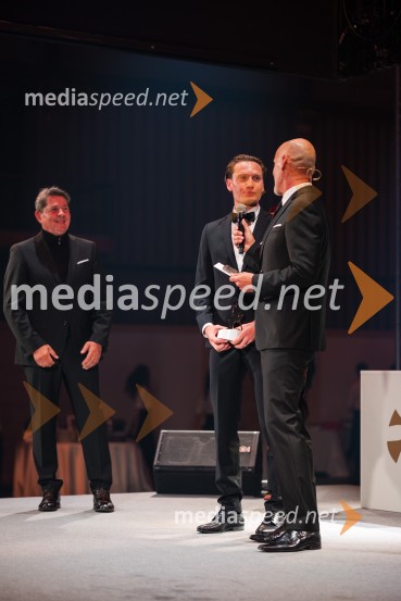  Anže Lanišek, smučarski skakalec;  Peter Poles, televizijski voditeljVečer šampionov 2025, Smučarska zveza Slovenije