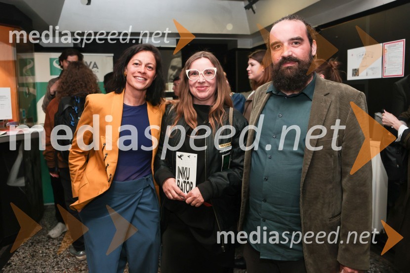  Inga Remeta, direktorica, Slovensko mladinsko gledališče;  Mina  Žabnikar- Mina Fina, umetnica;  Boštjan Protner, vinar, Hiša Joannes ProtnerInkubator, premiera v SMG Ljubljana