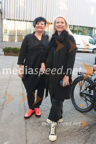  Mojca Jan Zoran, vodja sektorja za umetnost, Ministrstvo za kulturo;  Tatjana Doma, dramaturginja SLG CeljeInkubator, premiera v SMG Ljubljana