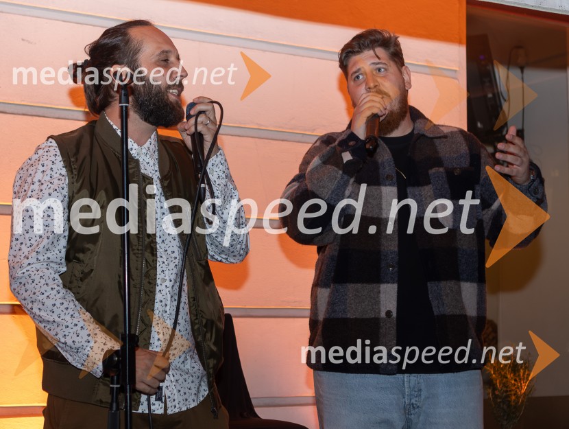  Marko Kocjan - Emkej, glasbenik;  Žan  Videc, glasbenik10 let Nane, priljubljene kavarne in bistroja v Mariboru