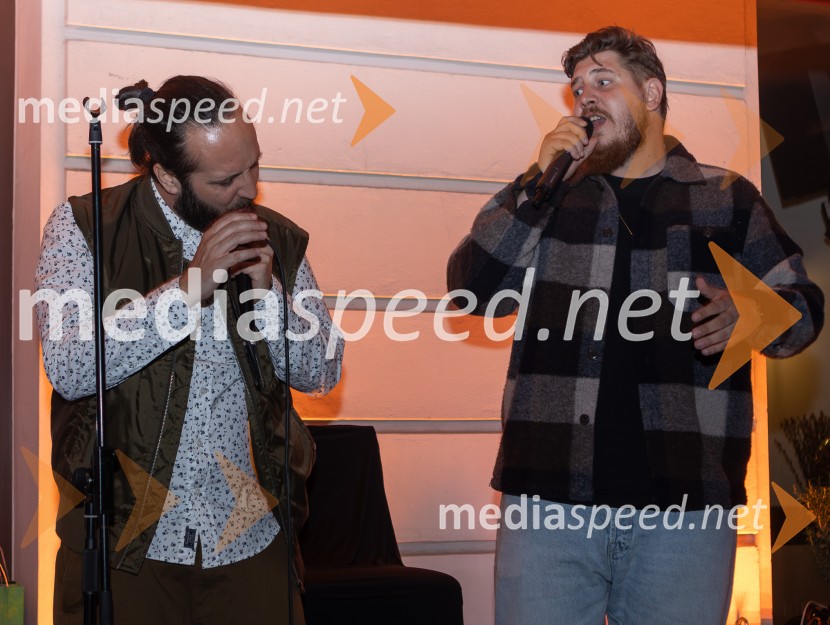  Marko Kocjan - Emkej, glasbenik;  Žan  Videc, glasbenik10 let Nane, priljubljene kavarne in bistroja v Mariboru