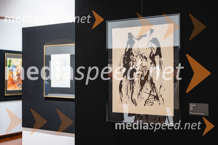 Likovni velikani na lendavskem gradu: Salvador Dalí & Otto Dix, odprtje razstave