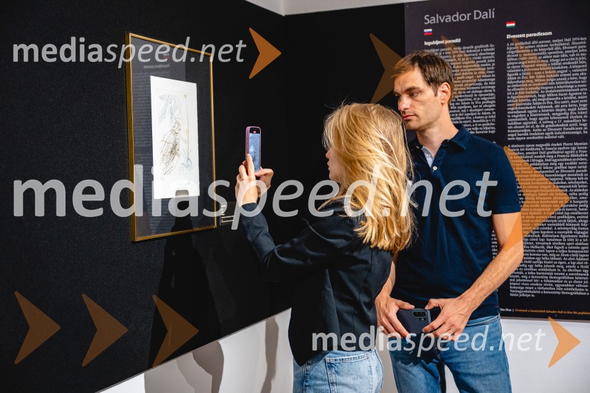 Likovni velikani na lendavskem gradu: Salvador Dalí & Otto Dix, odprtje razstave