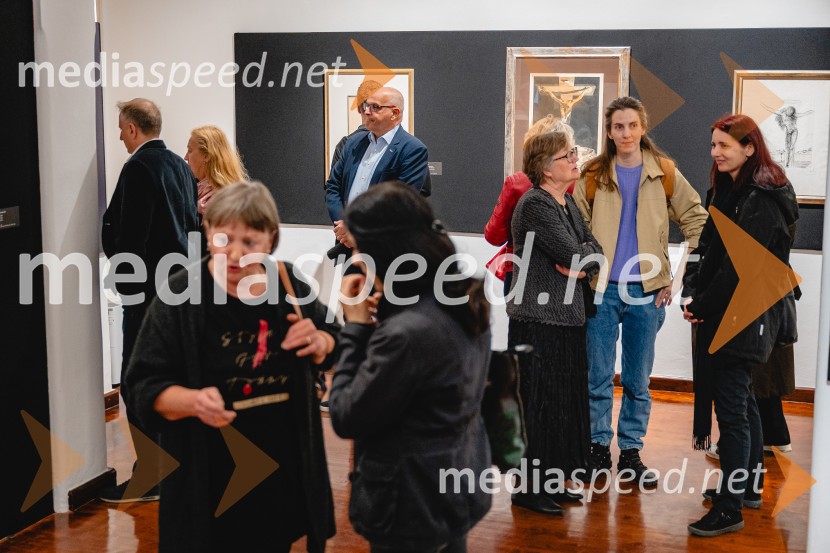 Likovni velikani na lendavskem gradu: Salvador Dalí & Otto Dix, odprtje razstave