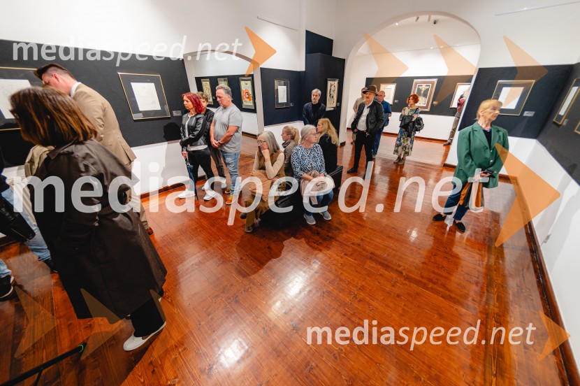 Likovni velikani na lendavskem gradu: Salvador Dalí & Otto Dix, odprtje razstave