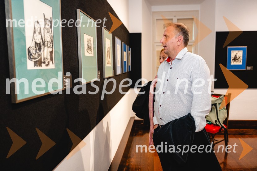 Likovni velikani na lendavskem gradu: Salvador Dalí & Otto Dix, odprtje razstave