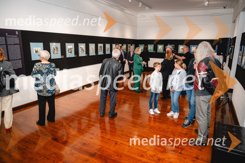 Likovni velikani na lendavskem gradu: Salvador Dalí & Otto Dix, odprtje razstave