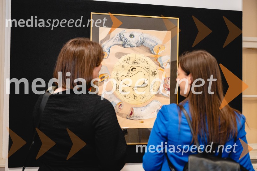 Likovni velikani na lendavskem gradu: Salvador Dalí & Otto Dix, odprtje razstave