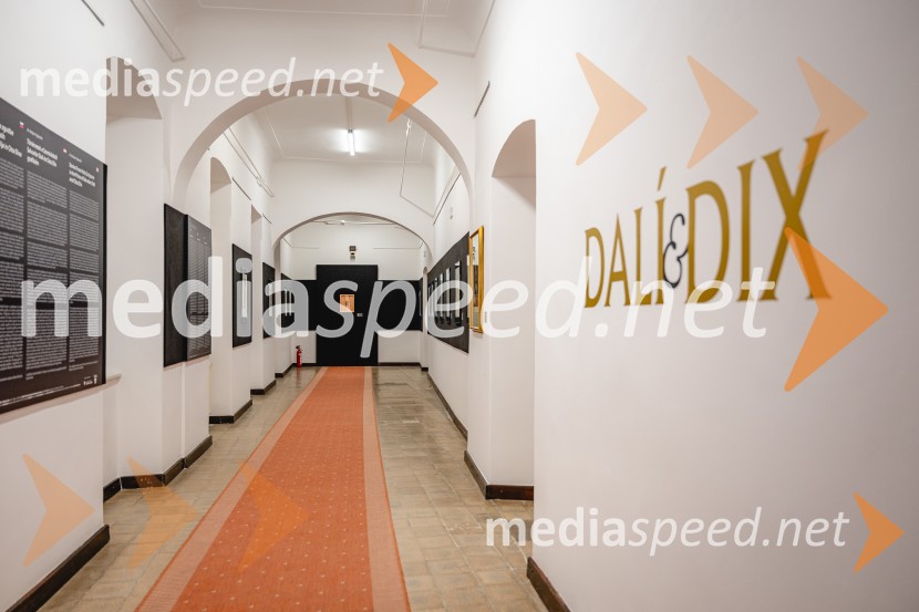 Likovni velikani na lendavskem gradu: Salvador Dalí & Otto Dix, odprtje razstave