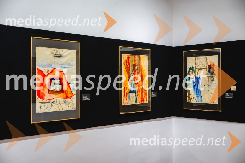 Likovni velikani na lendavskem gradu: Salvador Dalí & Otto Dix, odprtje razstave