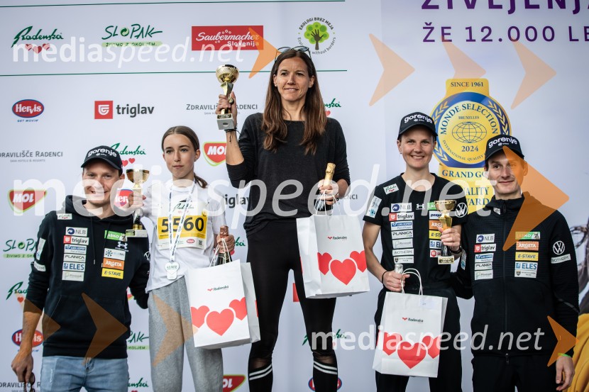  Anže Lanišek, smučarski skakalec;  Klara  Šoštarič;  ... ;  ... ;  Domen Prevc, smučarski skakalec43. Maraton Treh src