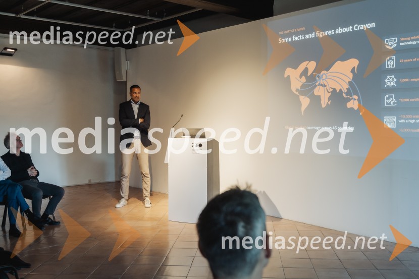  Matej Kurent, generalni direktor norveške družbe Crayon v SlovenijiPredstavitev Slovensko-norveškega poslovnega združenja