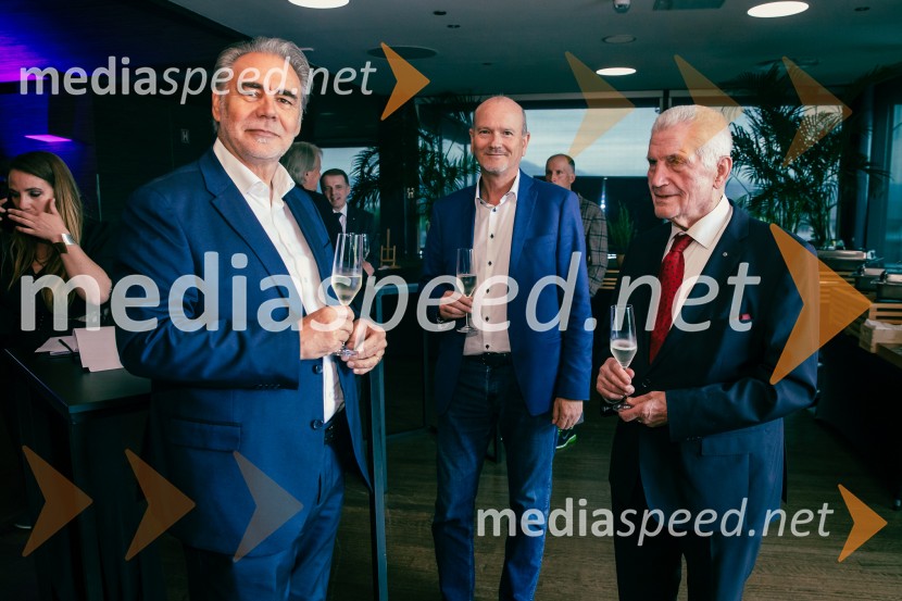  ... ;  ... ; prof. dr. Ludvik Toplak,  predsednik Alma Mater Europaea, nekdanji rektor UM35 let javnega delovanja Kristjana Verbiča