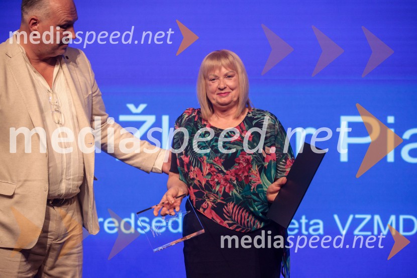 mag. Kristjan Verbič, ustanovitelj in bivši predsednik Vseslovenskega združenja malih deležnikov;  Janja Žlogar Piano, dolgoletna Predsednica Sveta VZMD35 let javnega delovanja Kristjana Verbiča