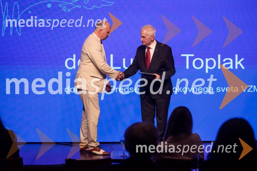 mag. Kristjan Verbič, ustanovitelj in bivši predsednik Vseslovenskega združenja malih deležnikov; prof. dr. Ludvik Toplak,  predsednik Alma Mater Europaea, nekdanji rektor UM35 let javnega delovanja Kristjana Verbiča