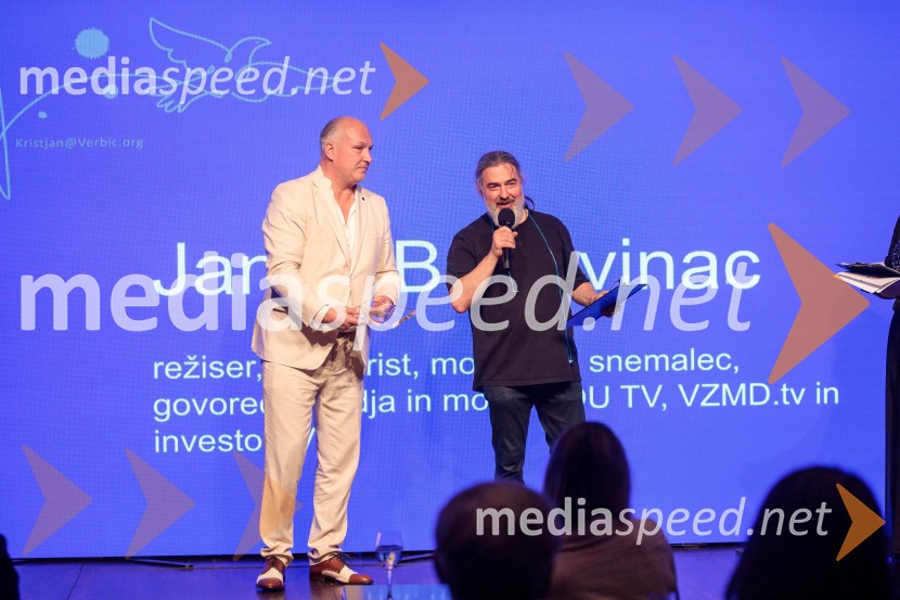 mag. Kristjan Verbič, ustanovitelj in bivši predsednik Vseslovenskega združenja malih deležnikov;  Janko Badovinac35 let javnega delovanja Kristjana Verbiča