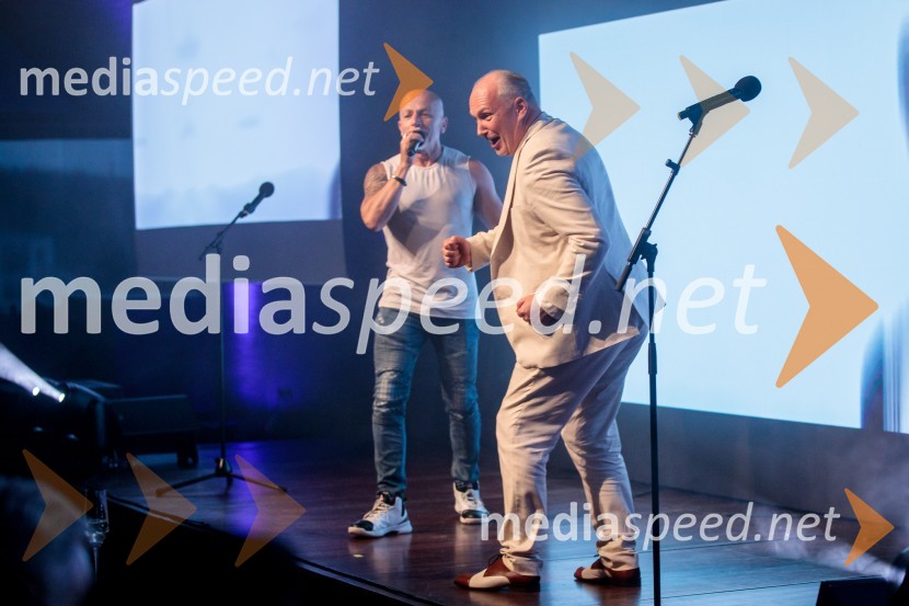  Dominik Kozarič, glasbenik; mag. Kristjan Verbič, ustanovitelj in bivši predsednik Vseslovenskega združenja malih deležnikov35 let javnega delovanja Kristjana Verbiča