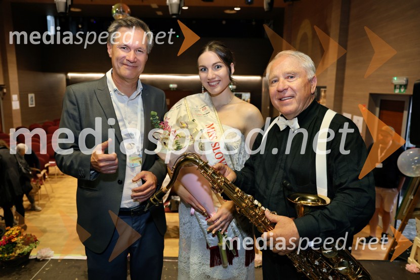  ... ;  Katja Zver, prva spremljevalka, Miss Slovenije 2024;  Oto Vrhovnik, glasbenikDobrodelni koncert Čudeži sveta