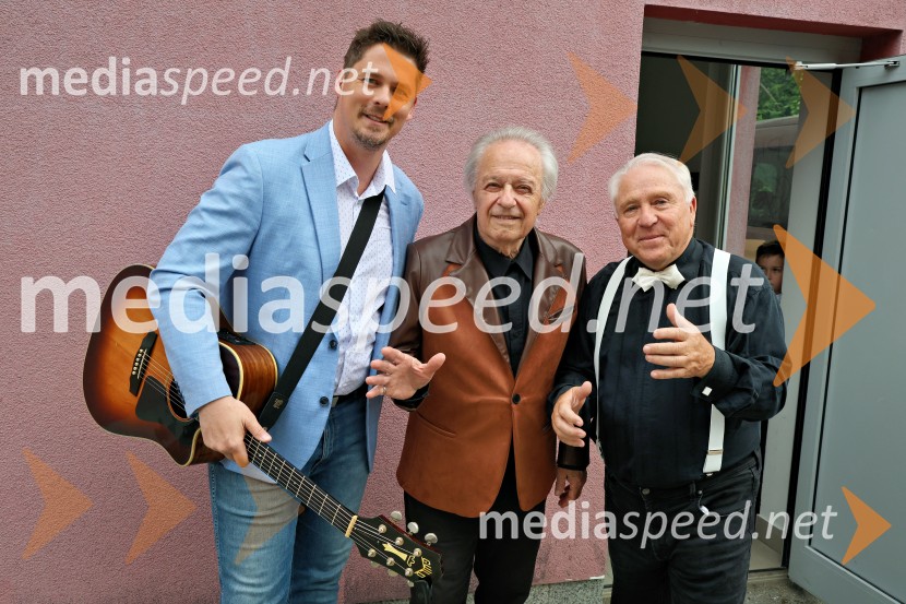  Boštjan Bračič, glasbenik;  Alfi Nipič, pevec;  Oto Vrhovnik, glasbenikDobrodelni koncert Čudeži sveta