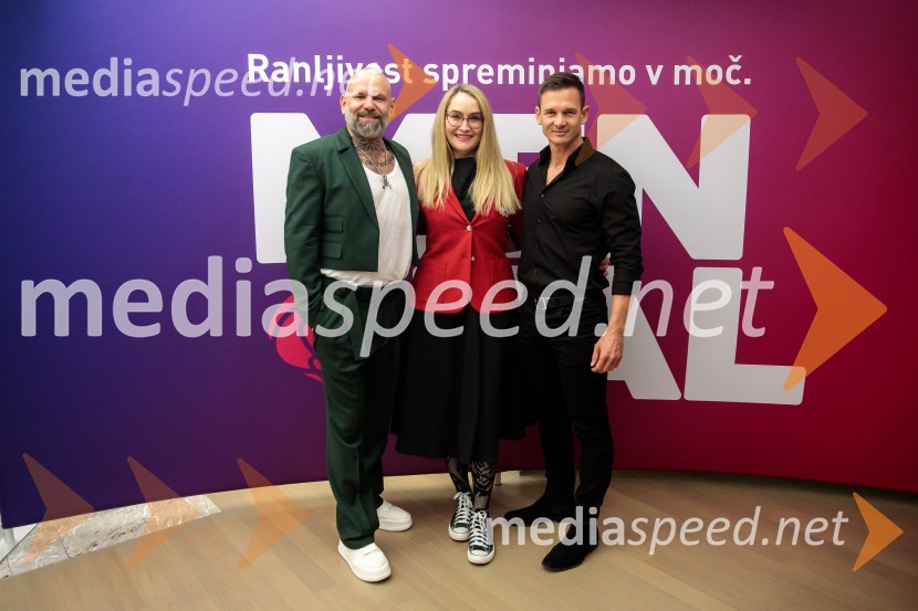  Marko  Podgornik Verdev, direktor Mikro+Polo d.o.o.;  Maja Čander, kreativna direktorica in prokuristka, Kreativna baza;  Gregor  Kirsch, osebni trener1. Slovenska MEN-TAL konferenca