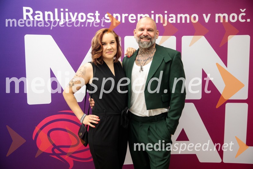  Maja Monrue, pisateljica in producentka;  Marko  Podgornik Verdev, direktor Mikro+Polo d.o.o.1. Slovenska MEN-TAL konferenca