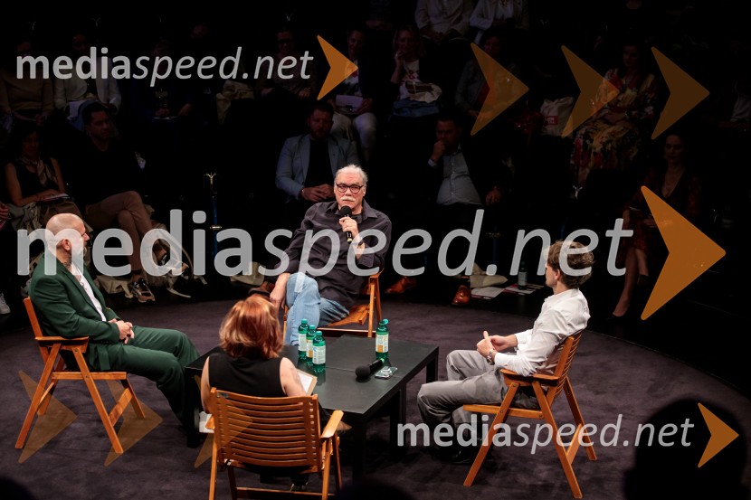  Marko  Podgornik Verdev, direktor Mikro+Polo d.o.o.;  Maja Monrue, pisateljica in producentka;  Boris Kobal, režiser, igralec;  Aljoša Bagola, kreativni direktor, kolumnist, predavatelj in knjižni avtor1. Slovenska MEN-TAL konferenca