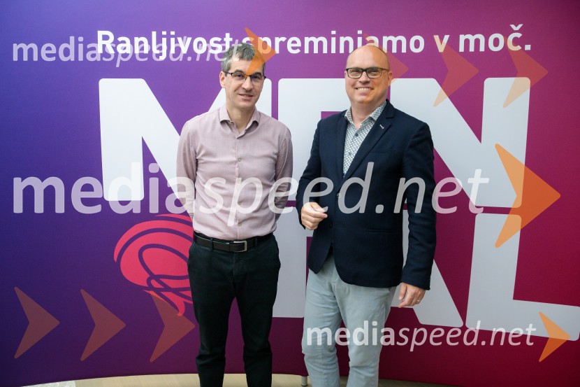 mag. Aleš Vičič, športni psiholog;  dr. Dan  Podjed, antropolog1. Slovenska MEN-TAL konferenca