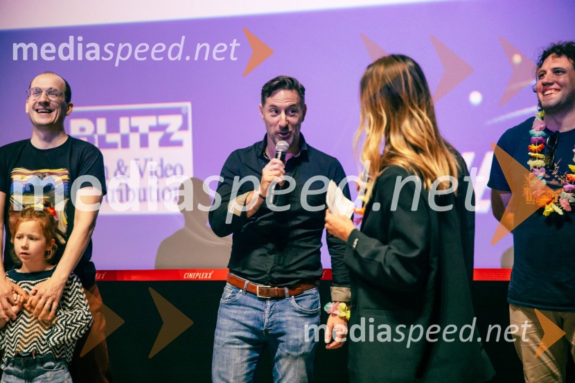  Rok Kunaver, igralec;  Teja  Jugovic, spletna vplivnica, Cool mamacitaLili in Žverca, premiera filma v Cineplexx Ljubljana