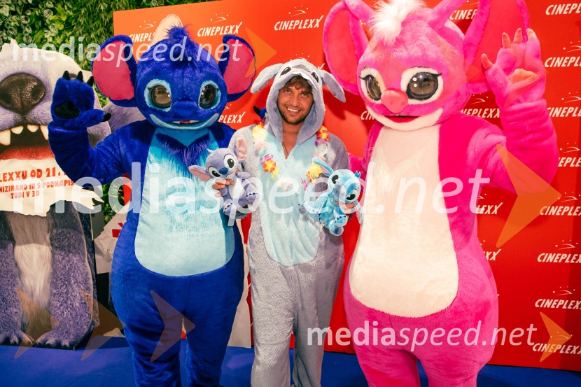  Matic  Gaiser, cosplayer, costumerLili in Žverca, premiera filma v Cineplexx Ljubljana