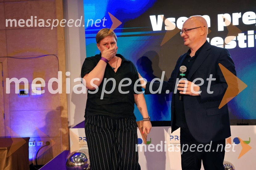  Tina Cipot, vodja korporativnega komuniciranja, Lidl Slovenija, predsednica PRSS; prof. dr. Dejan Verčič,  profesor in vodja Centra za marketing in odnose z javnostmi na Fakulteti za družbene vede v Ljubljani, ter partner in direktor za znanje, Herman & partnerji d.o.o.27. SKOJ, prvi dan konference