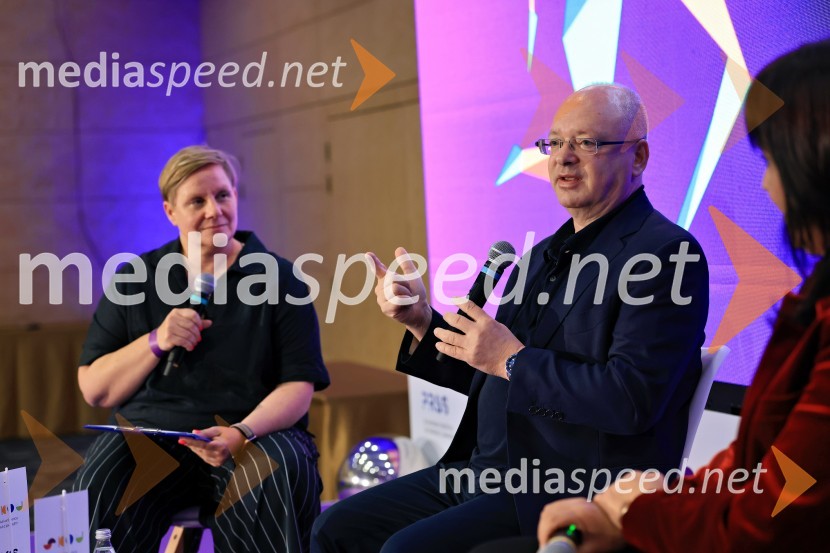  Tina Cipot, vodja korporativnega komuniciranja, Lidl Slovenija, predsednica PRSS; prof. dr. Dejan Verčič,  profesor in vodja Centra za marketing in odnose z javnostmi na Fakulteti za družbene vede v Ljubljani, ter partner in direktor za znanje, Herman & partnerji d.o.o.27. SKOJ, prvi dan konference