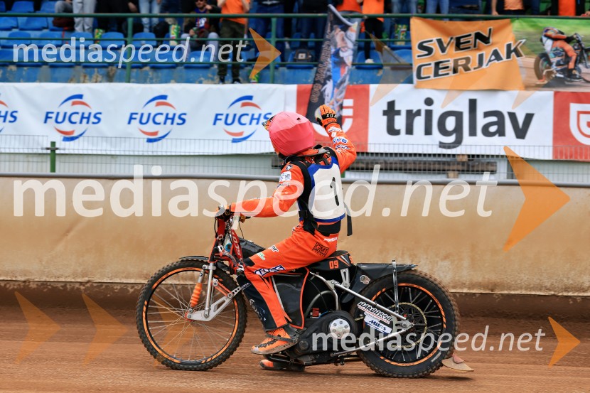  Sven Cerjak, speedwayist, SlovenijaSven Cerjak osvojil drugo mesto, Speedway SGP3 Polfinale 1