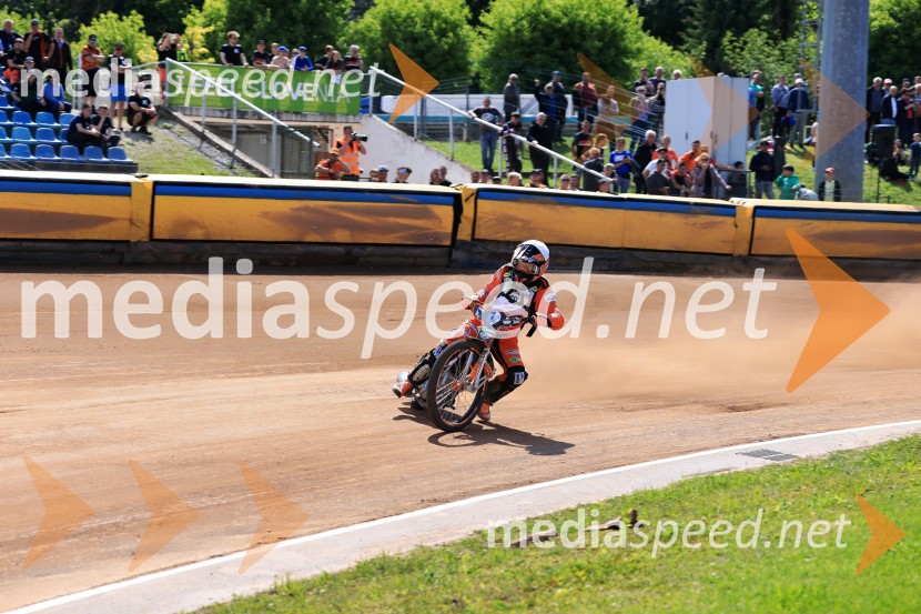  Sven Cerjak, speedwayist, SlovenijaSven Cerjak osvojil drugo mesto, Speedway SGP3 Polfinale 1