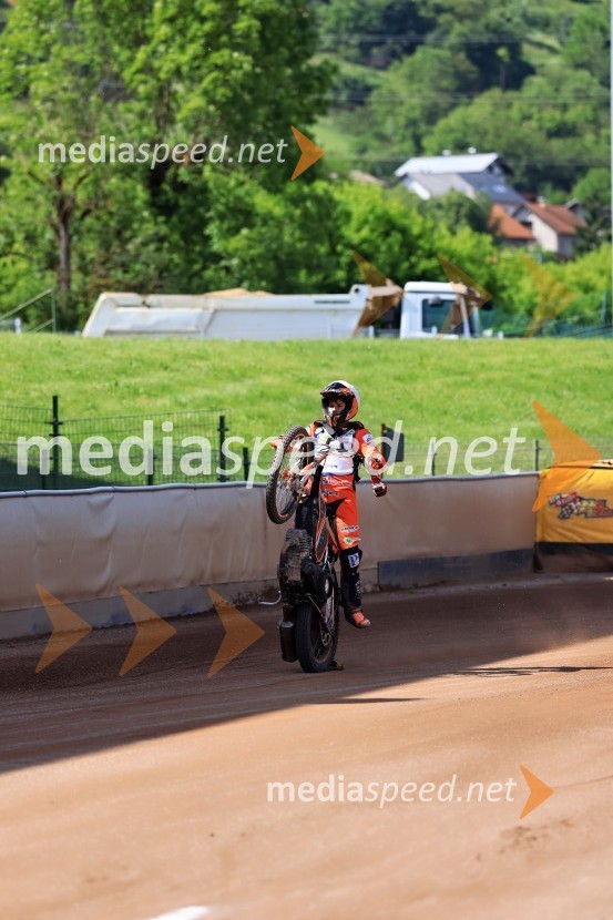  Sven Cerjak, speedwayist, SlovenijaSven Cerjak osvojil drugo mesto, Speedway SGP3 Polfinale 1