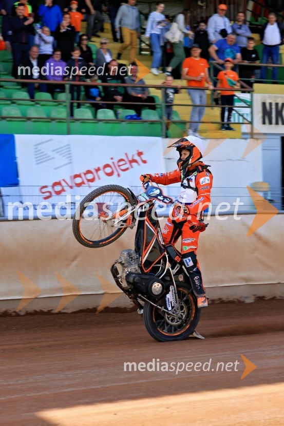  Sven Cerjak, speedwayist, SlovenijaSven Cerjak osvojil drugo mesto, Speedway SGP3 Polfinale 1