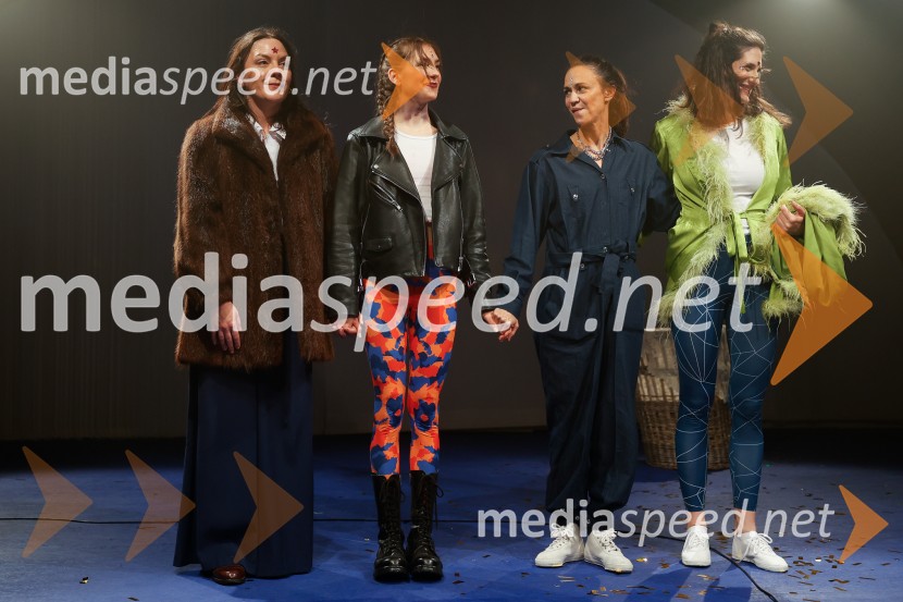  Tamara Avguštin, igralka;  Anja Novak, igralka;  Katarina Stegnar, igralka;  Miranda  Trnjanin, igralka55. člen, premiera drame v Slovenskem mladinskem gledališču