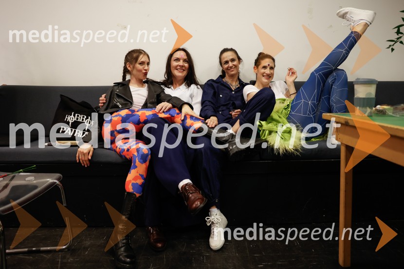  Anja Novak, igralka;  Tamara Avguštin, igralka;  Katarina Stegnar, igralka;  Miranda  Trnjanin, igralka55. člen, premiera drame v Slovenskem mladinskem gledališču