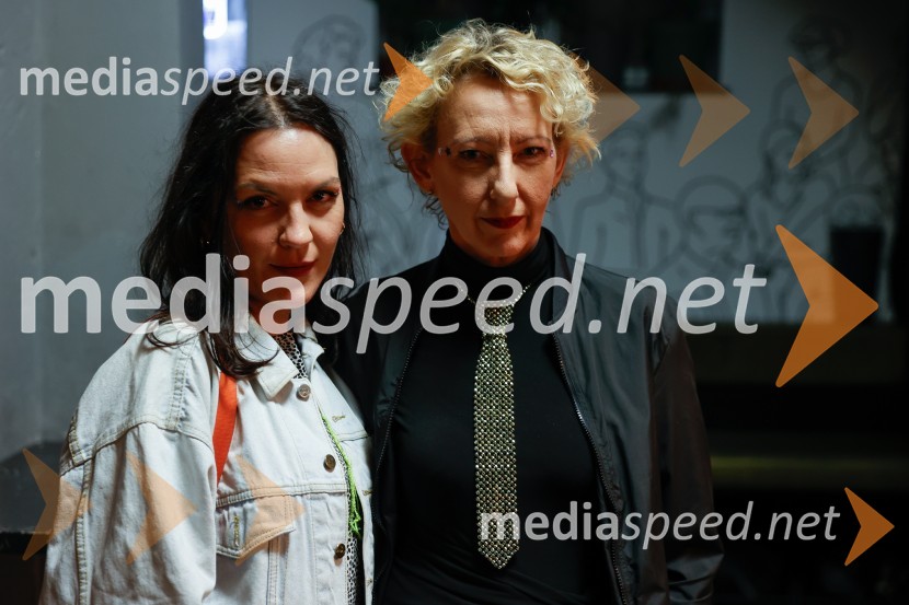  Tamara Avguštin, igralka;  Nathalie Horvat, oblikovalka maske55. člen, premiera drame v Slovenskem mladinskem gledališču