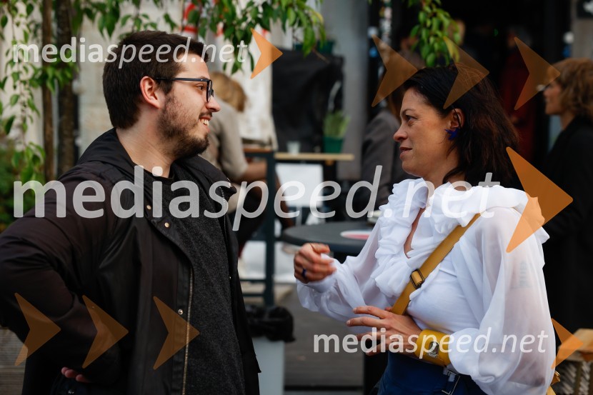  Nik Zupančič, dramaturg;  Inga Remeta, direktorica, Slovensko mladinsko gledališče55. člen, premiera drame v Slovenskem mladinskem gledališču