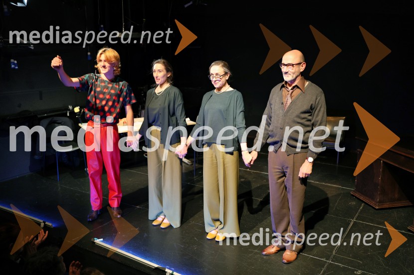  Voranc Mandić, igralec;  Gaja Višnar, igralka;  Maruša Oblak, igralka;  Boris  Ostan, igralecHannah Arendt (Ne)človeško stanje, premiera, Mini teater