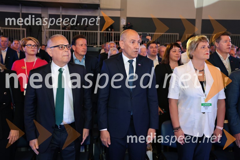  ... ;  ... ;  ... ;  Janez Janša, predsednik stranke SDS;  ... ;  ... ;  ... 13. Kongres Slovenske demokratske stranke