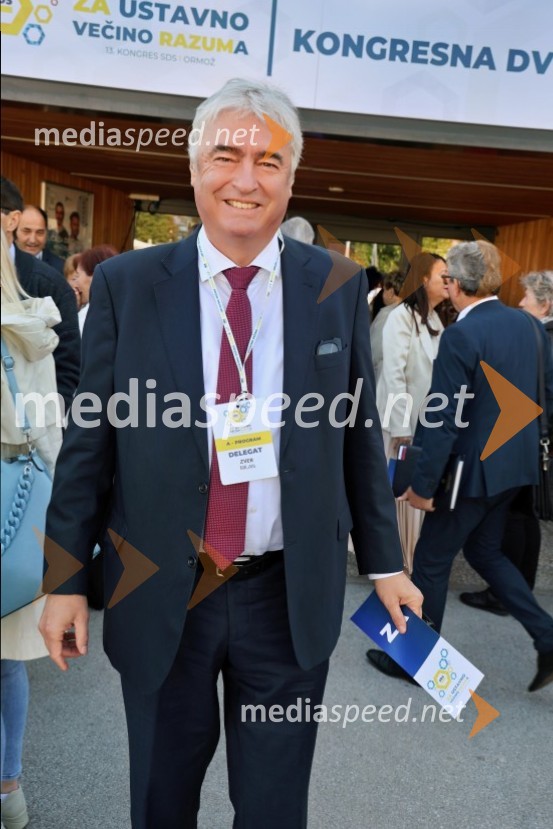 dr. Milan Zver, podpredsednik SDS13. Kongres Slovenske demokratske stranke
