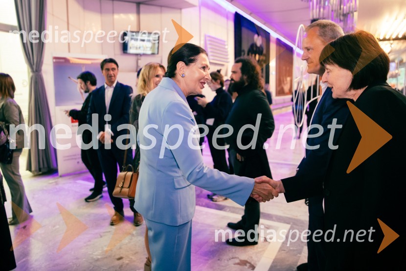 mag. Breda Pečovnik, direktorica kongresno komercialne dejavnosti Cankarjev dom;  ... Pastoral v izvedbi Malandain Ballet Biarritz, Cankarjev dom