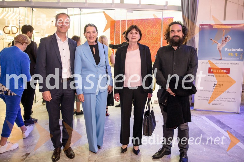  ... ; mag. Breda Pečovnik, direktorica kongresno komercialne dejavnosti Cankarjev dom;  ... ;   Jure Novak, generalni direktor, Cankarjev domPastoral v izvedbi Malandain Ballet Biarritz, Cankarjev dom