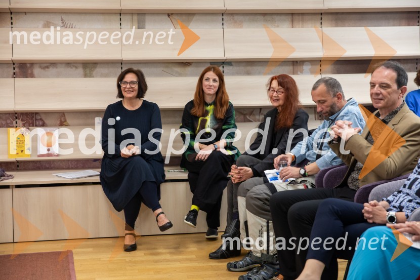 Razglasitev prejemnikov Levstikovih nagrad Mladinske knjige, novinarska konferenca